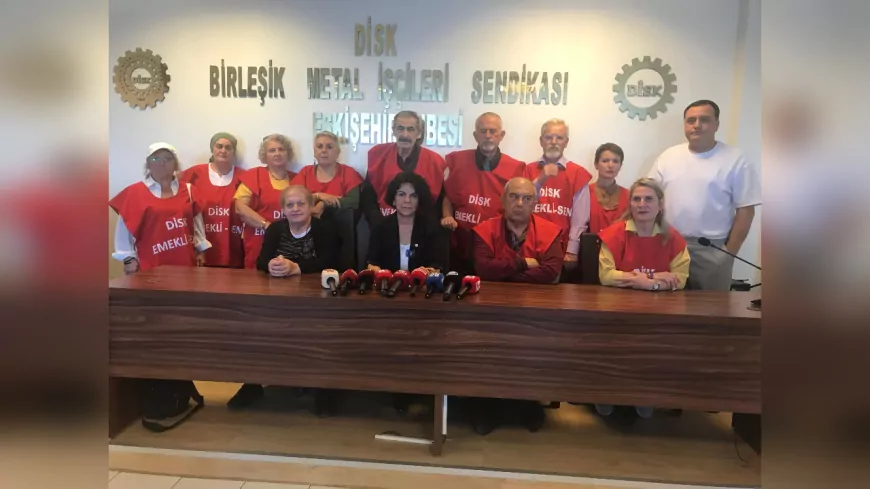 DİSK Emekli-Sen Eskişehir Şube Başkanı Hatice Kılıç: “Sadaka Değil, Hakkımızı İstiyoruz”