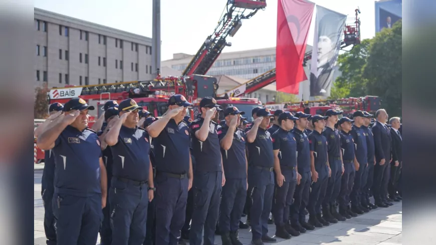 İtfaiye Teşkilatı 311 Yaşında: Eskişehir’de Anlamlı Tören