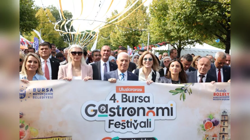Bursa’da Gastronomi Şöleni Başladı: 4. Uluslararası Festival Coşkuyla Sürüyor