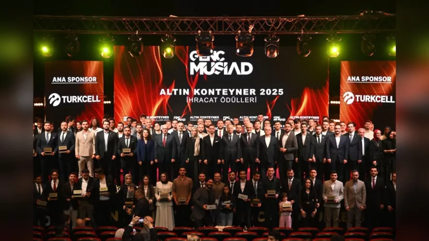 Genç İhracatçılara “Altın Konteyner” Ödülleri Verildi