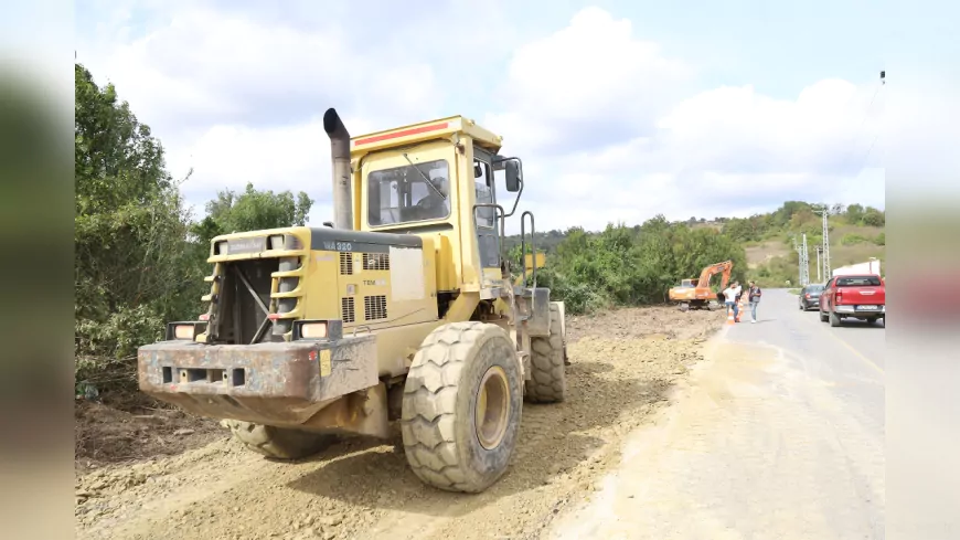 Sakarya’da 20 mahalleye nefes aldıracak yol genişletme çalışması