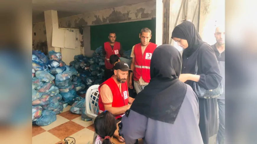 Kızılay: “Gazze’de Yardım Köprüsünü Ayakta Tutmak İçin Güvenli Bölgeye Geçtik”