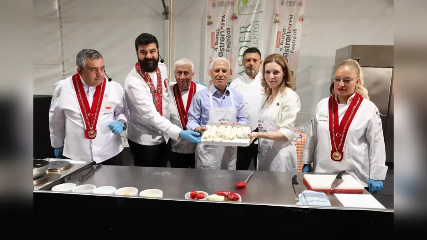 Bursa Uluslararası Gastronomi Festivali Yüzbinleri Ağırladı: “Bursa, Dünya Sofrasında Yerini Alacak”