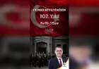 Fatih Dönmez: "Cumhuriyet, Milletimizin En Büyük Eseridir"