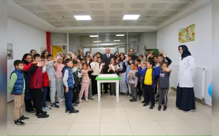 Başkan Özlü, Çocuk Üniversitesi’nde Yeni Döneme ‘Merhaba’ Dedi