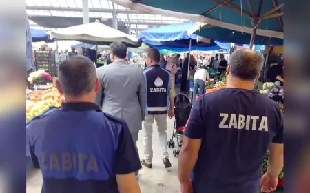 Yalova Belediyesi’nden Pazar Yerinde Fatura ve Belge Denetimi