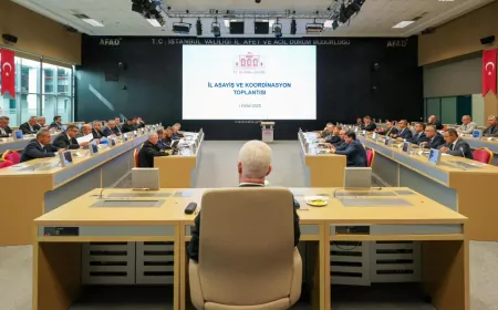 İstanbul’da Asayiş ve Koordinasyon Toplantısı: Vali Gül’den Kararlılık Mesajı