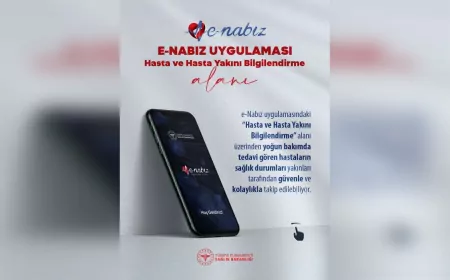 Yoğun Bakım Bilgilendirmeleri e-Nabız Üzerinden Takip Edilebiliyor