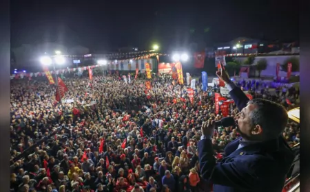 Özgür Özel, Küçükçekmece’de Konuştu: “Millet İradesine Sahip Çıkıyoruz”