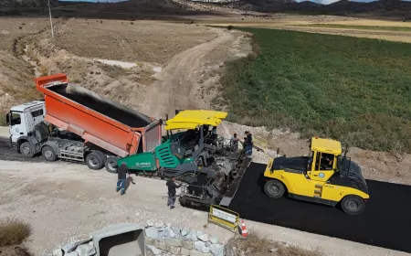 Eskişehir Kırsalında Yol Konforu Artıyor