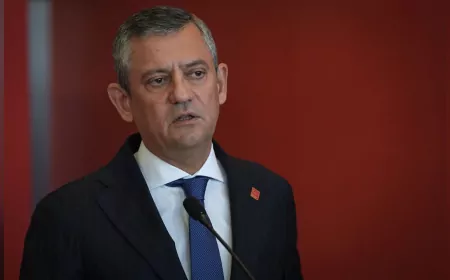 Özgür Özel'den Hükümete İsrail Eleştirisi: "Trump Korkusu Var"