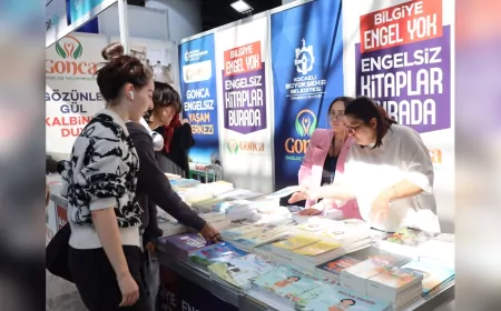 Gonca’dan Kitap Fuarında Anlamlı Stant: Özel Bireyler Topluma Katılıyor