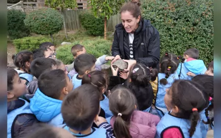 Minikler Hayvanat Bahçesi’nde Doğayla Buluştu