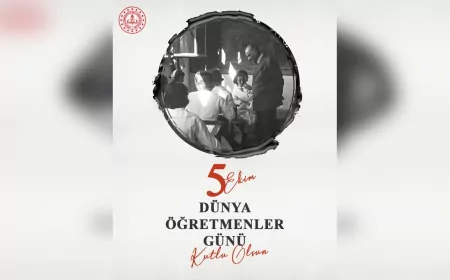 Millî Eğitim Bakanlığı’ndan 5 Ekim Dünya Öğretmenler Günü Mesajı