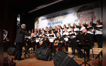 Çorum Belediyesi THM Korosu Yeni Sezona Türkülerle Merhaba Dedi
