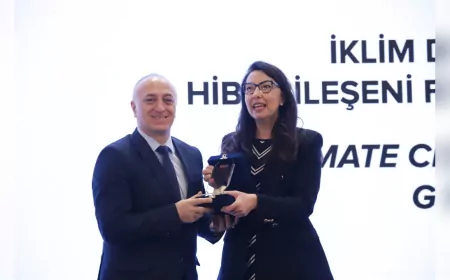 İl Müdürü Yüksel Çil’e Birleşmiş Milletler’den İklim Duyarlı Tarım Projesine Plaket