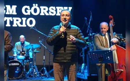 Başkan Ataç, Caz Festivali’nde Müzikseverlerle Buluştu
