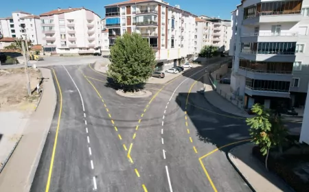 Nasuhdede Mahallesi Hacıhasan Caddesi Yeni Çehresine Kavuştu