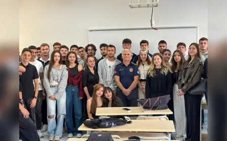 Üniversitelilere İlk Ders Yalova İtfaiyesi’nden