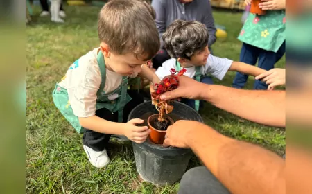 Minik Bahçıvanlar Çiçeklerle Büyüyor, Doğayı Seviyor