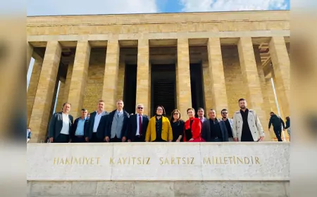 CHP Seyitgazi İlçe Örgütü’nden Yeni Dönemde İlk Ziyaret Anıtkabir’e