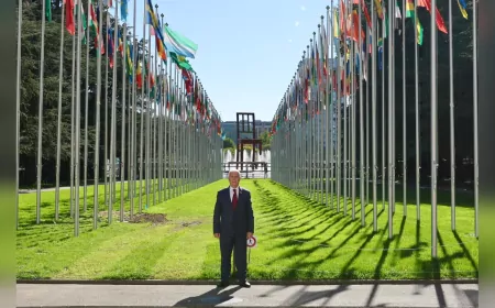 Başkan Bozbey Cenevre’de Konuştu: “Geleceğimiz Sürdürülebilirlikte, Su Yönetiminde Dönüşüm Şart”