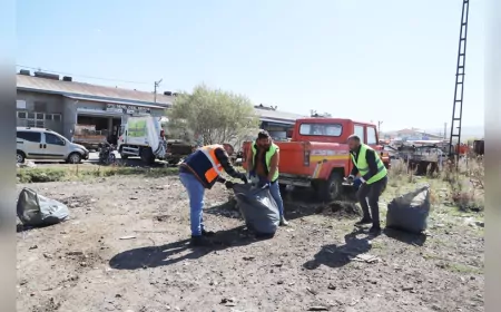 Temizlik İşçilerinden Sanayi Sitesine Çıkarma