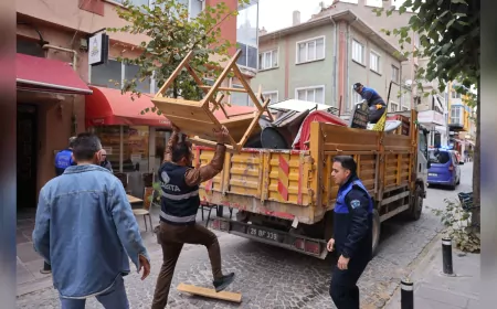 Odunpazarı’nda Kaldırım İşgallerine Geçit Yok: Zabıta Ekiplerinden Sıkı Denetim