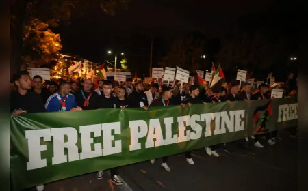 Konya’da 75 Bin Kişiden Gazze İçin Sessiz Yürüyüş ve Oturma Eylemi