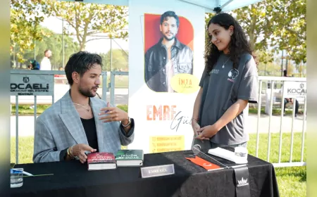 Kocaeli Kitap Fuarı’nda Genç Yazarlara Yoğun İlgi