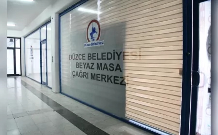 Düzce Belediyesi Beyaz Masa 9 Ayda 80 Bini Aşkın Çağrıya Yanıt Verdi