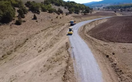 Seyitgazi’de Ulaşım Rahatlıyor: Çatören–Numanoluk Bağlantı Yolu Tamamlandı