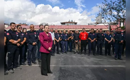 Antalya İtfaiyesinin Acı Günü: Levent Okutan’a Veda