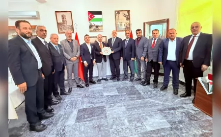 Eskişehir Dost Dernekler Federasyonu’ndan Filistin Büyükelçisi ve BBP Liderine Ziyaret