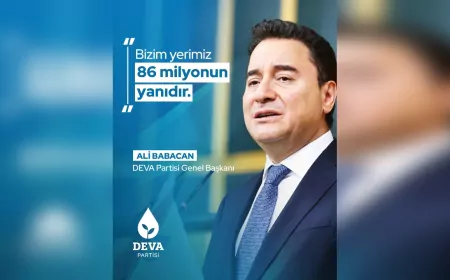 Ali Babacan: “Bizim Yerimiz 86 Milyonun Yanıdır”