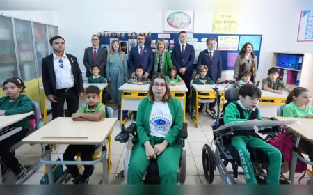 Bakan Tekin ve Bakan Yumaklı’dan Dünya Serebral Palsi Farkındalık Gününde Anlamlı Ziyaret