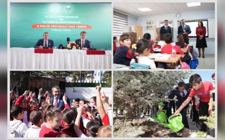 Millî Eğitim Bakanlığı ile Tarım ve Orman Bakanlığı Arasında “Çatı Protokolü” İmzalandı