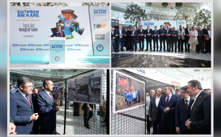 Bakan Yusuf Tekin, “Eğitimden Bir Kare” Yarışması Ödül Töreni ve Gazze Temalı Sergi Açılışına Katıldı