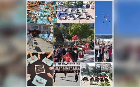 Tüm Yurtta Düzenlenen “Filistin Farkındalık Etkinlikleri” ile Okullardan Ortak Vicdanın Sesi Yükseldi