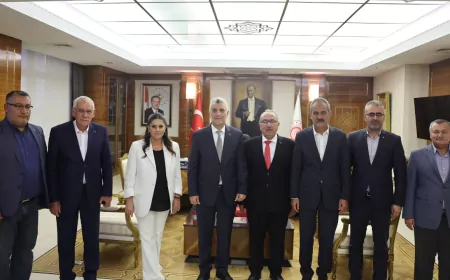 Ticaret Bakanlığı’nda Polatlı Soğan Üreticileri Heyeti Ağırlandı