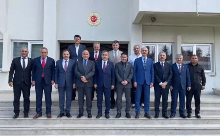 Türkiye Kamu-Sen Heyetinden Lefkoşa Büyükelçisi Ali Murat Başçeri’ye Ziyaret