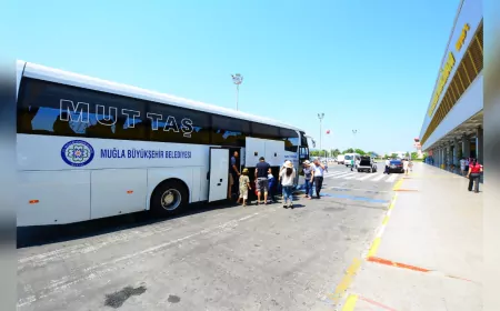 Muğla Büyükşehir’den Havalimanı Ulaşımında Rekor Hizmet: 1,2 Milyon Yolcuya Güvenli Taşımacılık