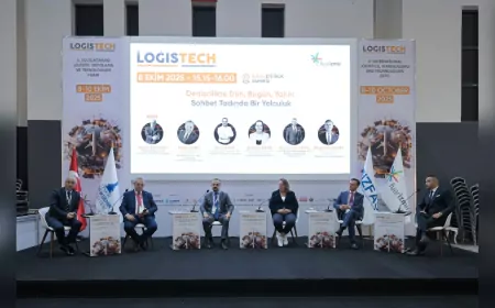İzmir’in Denizcilik ve Lojistik Vizyonu LOGISTECH Fuarı’nda Konuşuldu