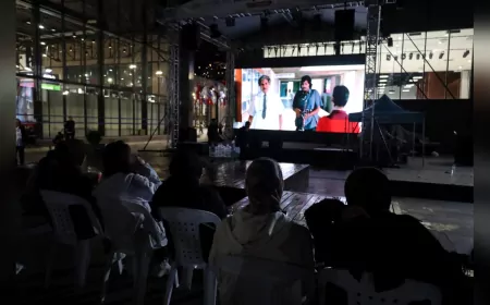 Kocaeli Kitap Fuarı’nda Açık Hava Sinema Keyfi