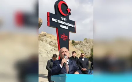 Çankırı’da Alternatif Bağlantı Yoluna Şehit Fırat Yılmaz Çakıroğlu’nun İsmi Verildi