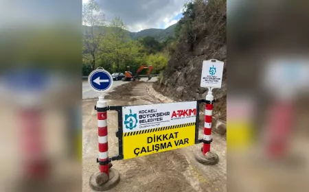 Kocaeli Büyükşehir’den Sonbahar Öncesi Kapsamlı V Kanal Temizliği