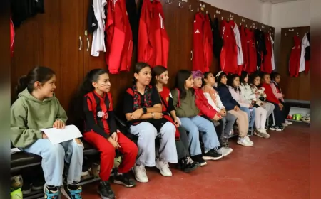 Eskişehirspor Tesisleri Kız Çocuklarına Kapılarını Açtı