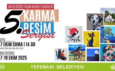 Tepebaşı’nın Deneyimli Sanatçılarından 5. Karma Resim Sergisi
