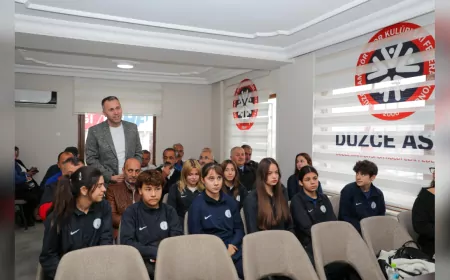 Başkan Özlü’den ASKF’ye Ziyaret: “Amatör Sporun Her Zaman Yanındayız”