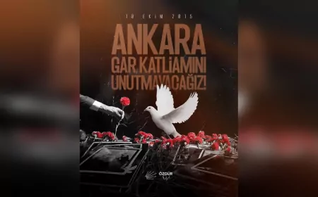 Özgür Özel’den Ankara Gar Katliamı’nın 10. Yılında Anma Mesajı: “İyilik Hep Kazanır”